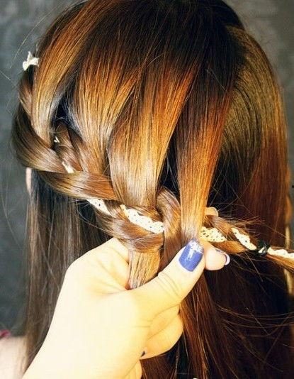 中日韩女编发视频,美发视频教你打造潮流发型